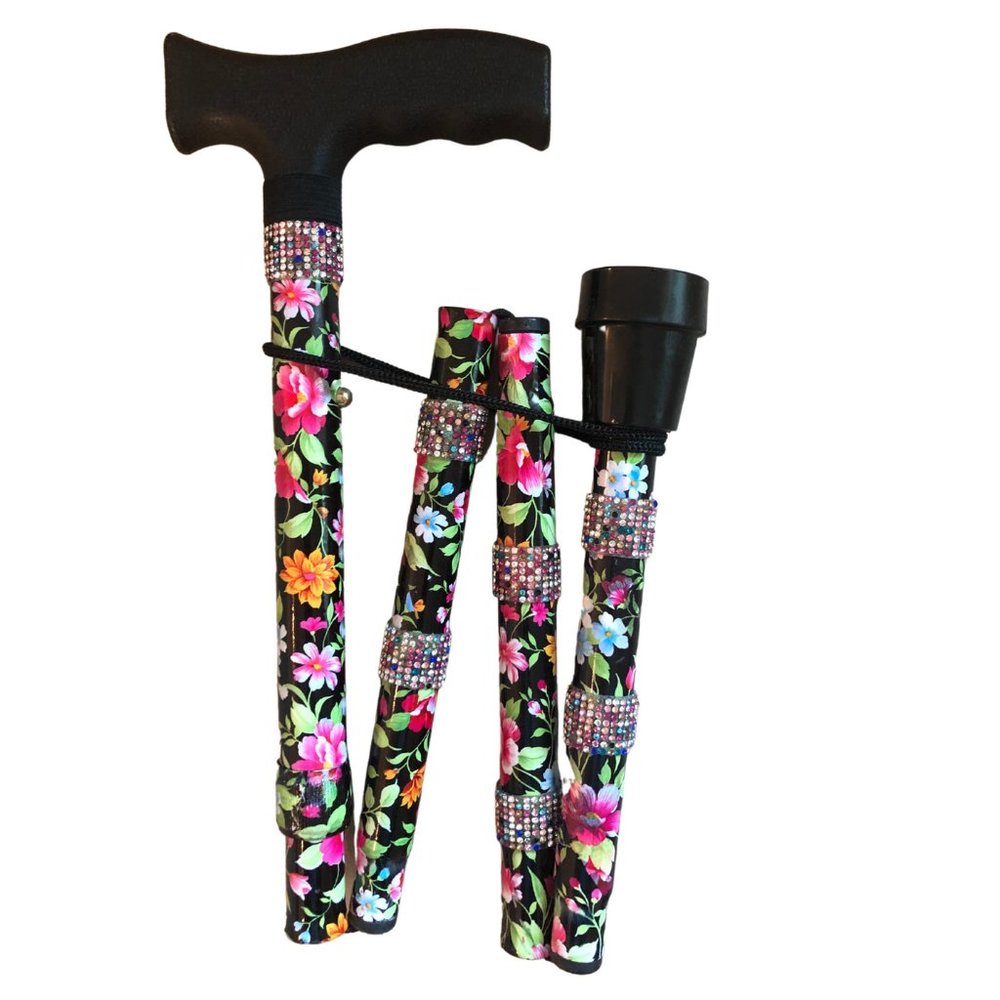 Mosaic Floral Diamond Cane